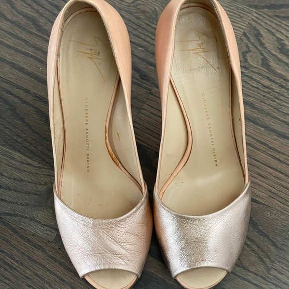 Giuseppe Zanotti peep toe pumps *circa 2009* - Picture 3 of 5
